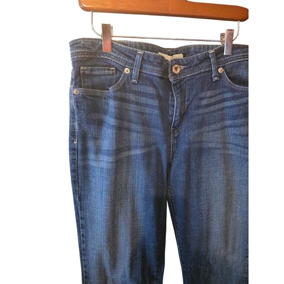 Levi's 529 Curvy Bootcut Jeans 14 Womens Plus Size Mid Rise Medium Wash - Picture 2 of 5